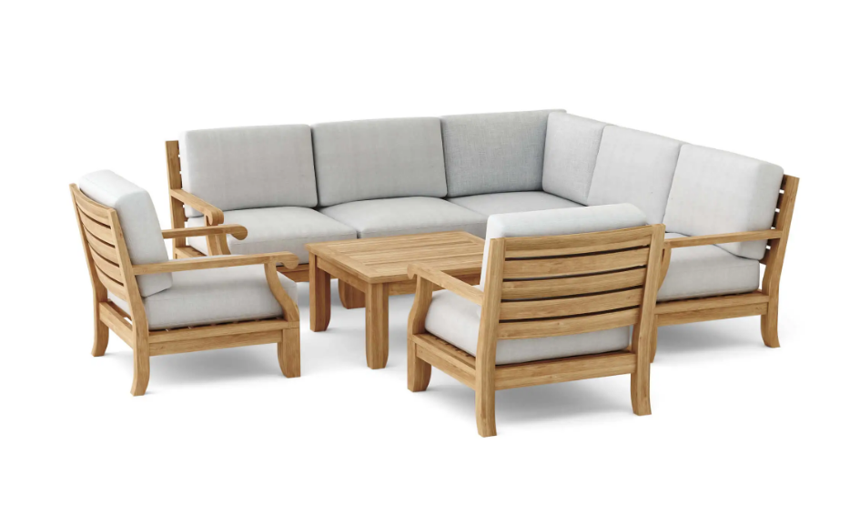 SET-94  RIVIERA MODULAR DEEP SEATING SET