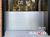 RAPID CLICK - with a CLICK you compress the three seals