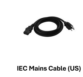 IEC-1.8M-US -  IEC Mains Cable (US)