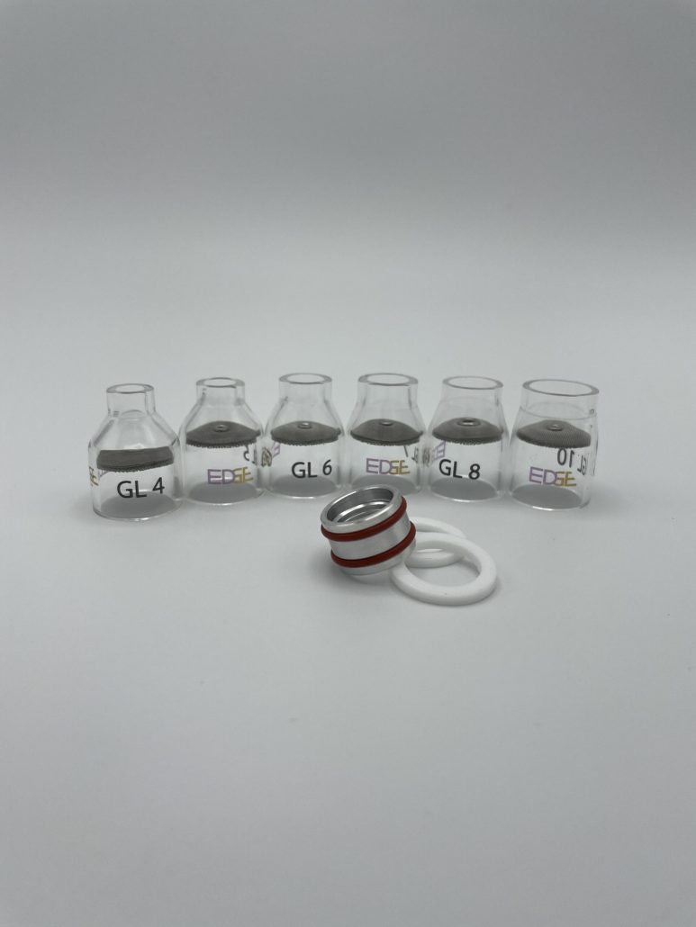 EDGE Laminar Flow Series Gas Lens Complete Kit