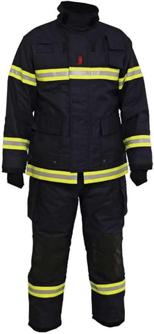 LALIZAS Antipiros Fireman's Jacket & Trousers, Blue, L  SOLAS/MED