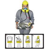 70321 LALIZAS Emergency Evacuation Breathing Device ''ESCAPE-15''