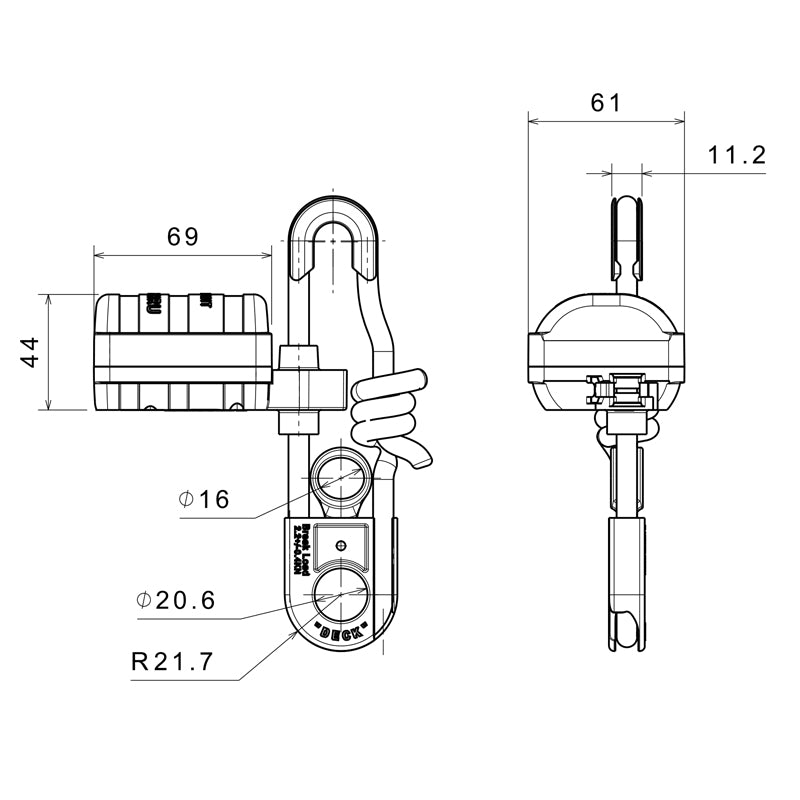 73595  LALIZAS Hydrostatic Release Unit for Liferafts