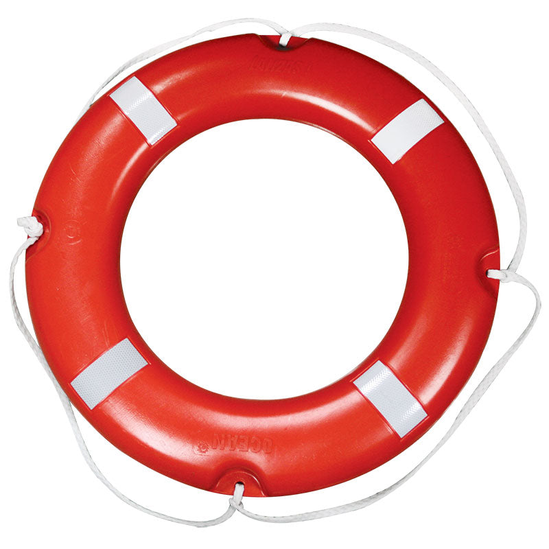 70110  LALIZAS Lifebuoy Ring SOLAS/MED-MER, w/Retroreflective Tape, Ø73cm, 4kg