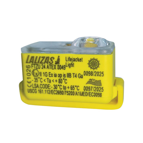 72353  LALIZAS Lifejacket LED Flashing Light "Safelite IV"ON-OFF water activated