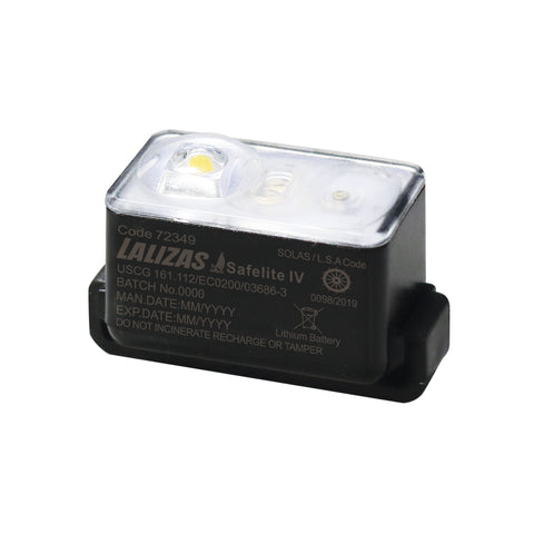 72349  LALIZAS Lifejacket LED flashing light "Safelite IV" ON-OFF water activated