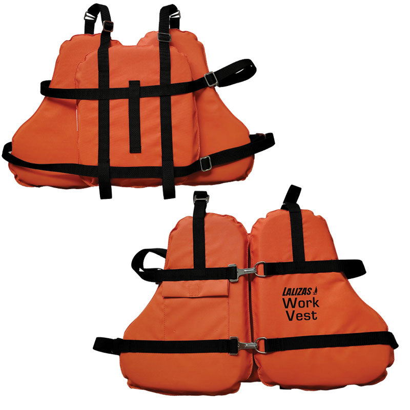 71144  LALIZAS Work Vest, 50N, ISO, >40kg