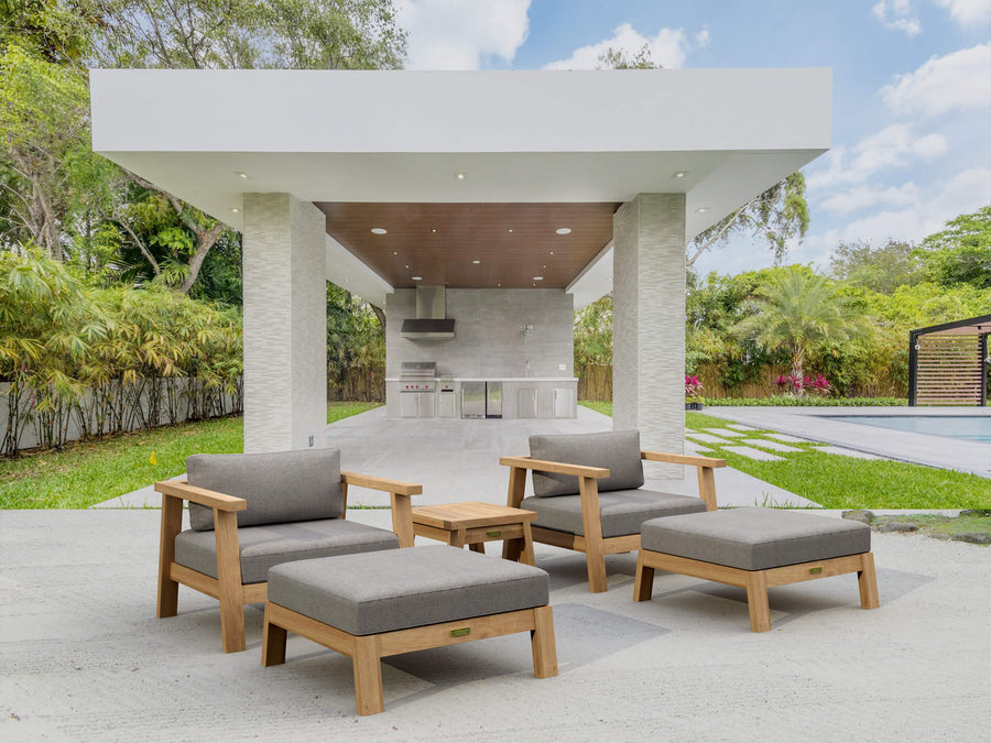 SET-323  5-PC PALERMO DEEP SEATING