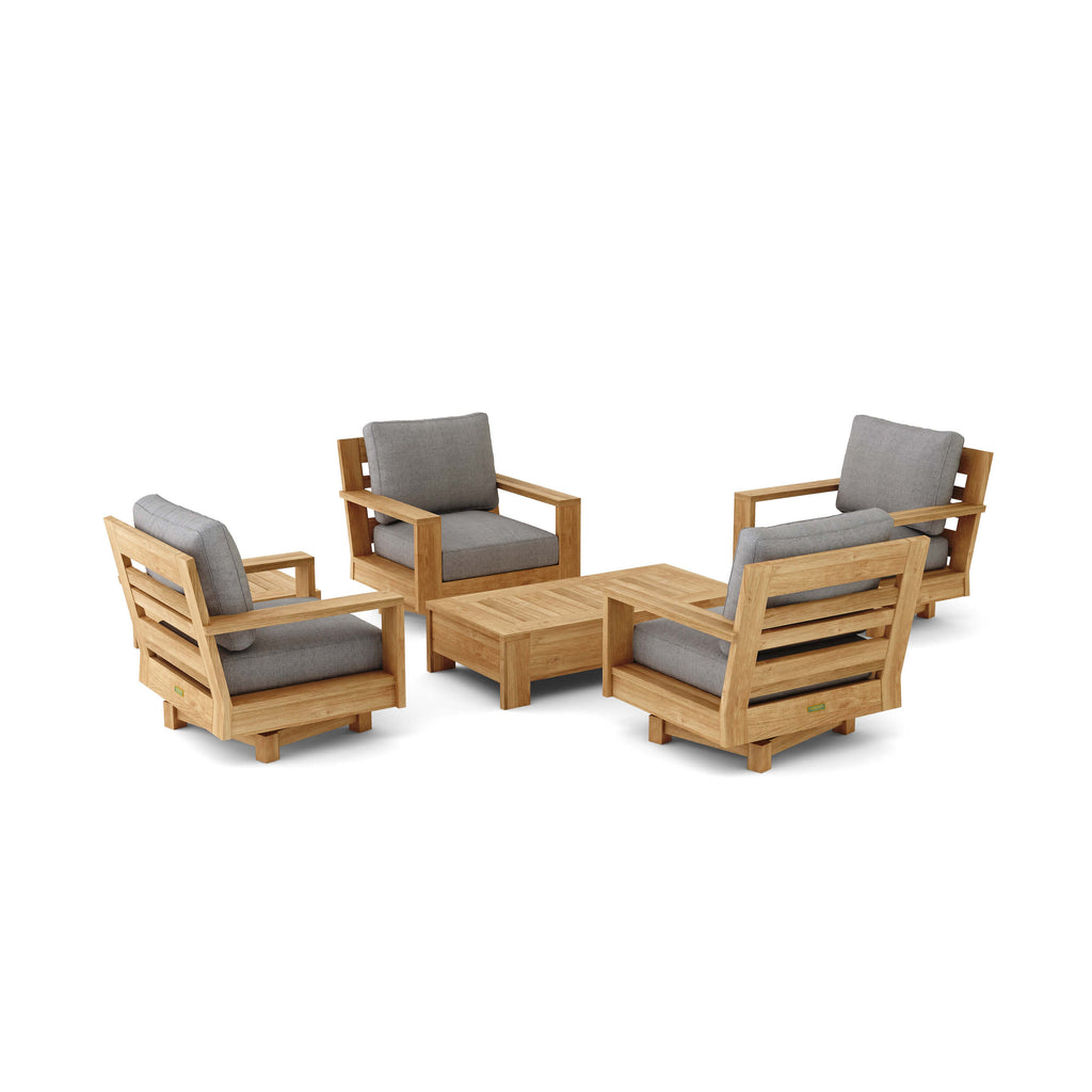SET-523  6-PC MADERA DEEP SEATING