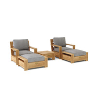 SET-524  5-PC MADERA DEEP SEATING