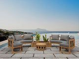 SET-809  CIRCULAR MODULAR DEEP SEATING
