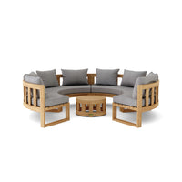 SET-810  CIRCULAR MODULAR DEEP SEATING