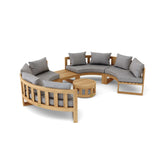 SET-811  CIRCULAR MODULAR DEEP SEATING