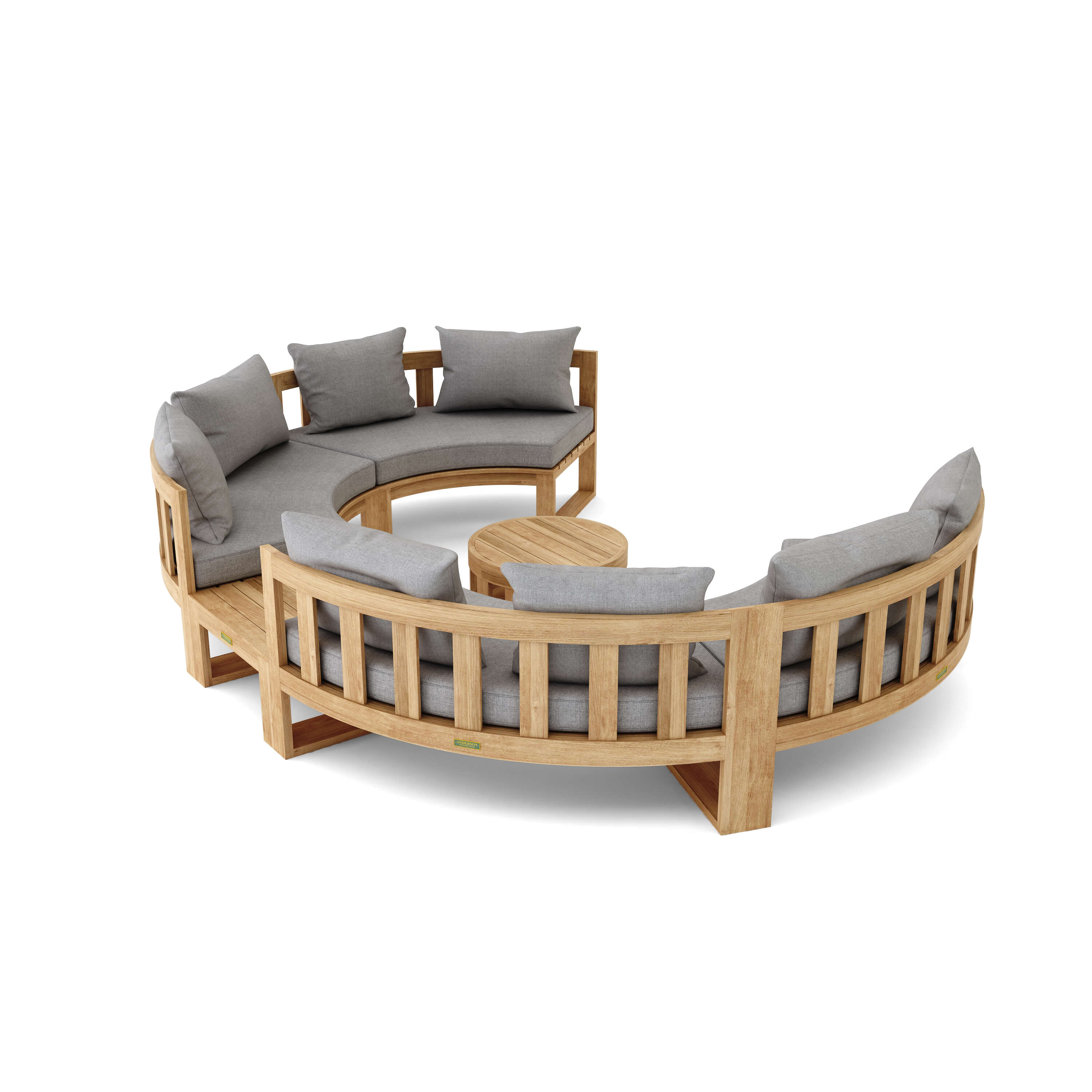 SET-811  CIRCULAR MODULAR DEEP SEATING