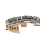 SET-812  CIRCULAR MODULAR DEEP SEATING