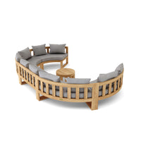 SET-812  CIRCULAR MODULAR DEEP SEATING