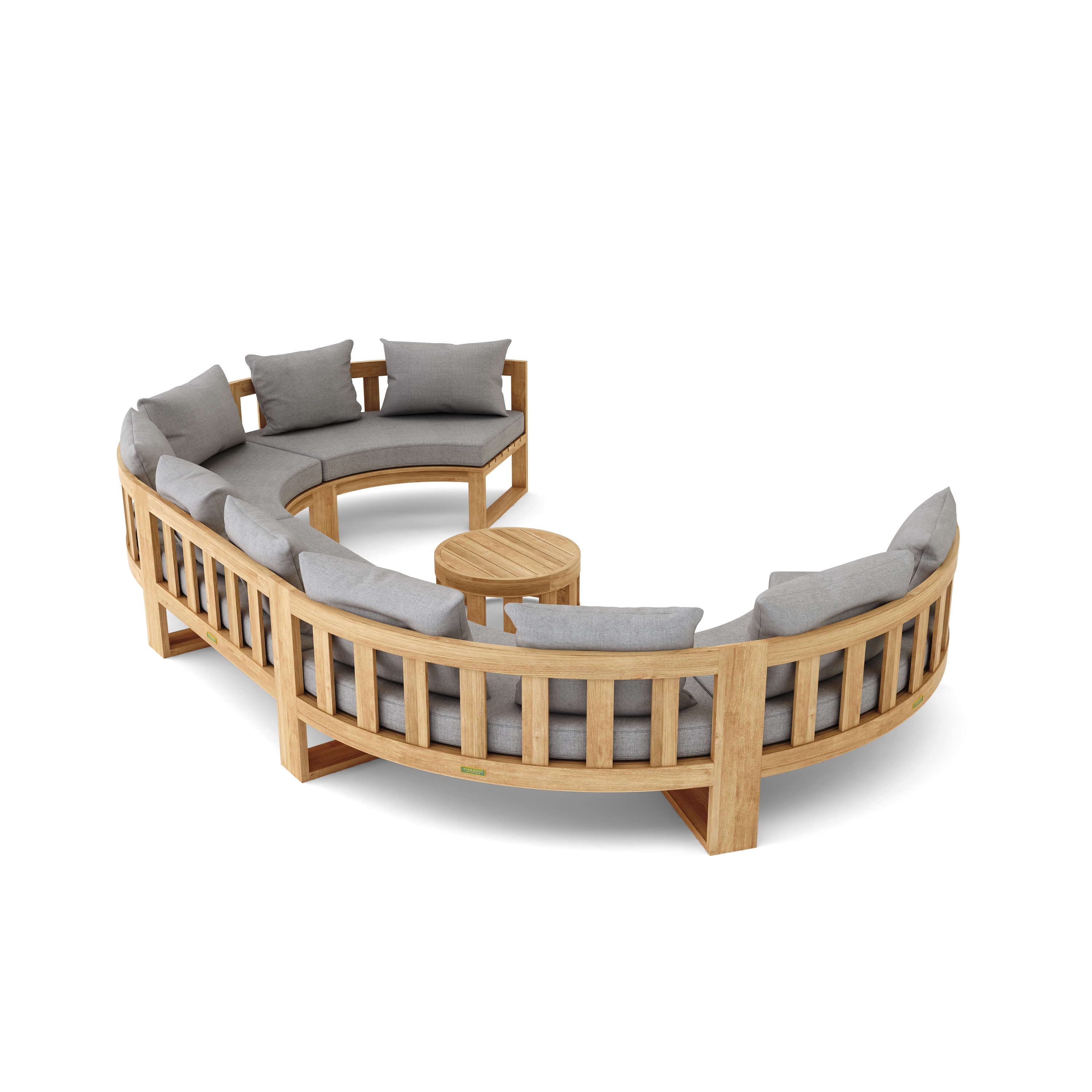 SET-812  CIRCULAR MODULAR DEEP SEATING