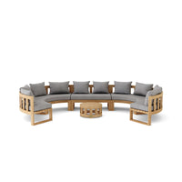 SET-812  CIRCULAR MODULAR DEEP SEATING