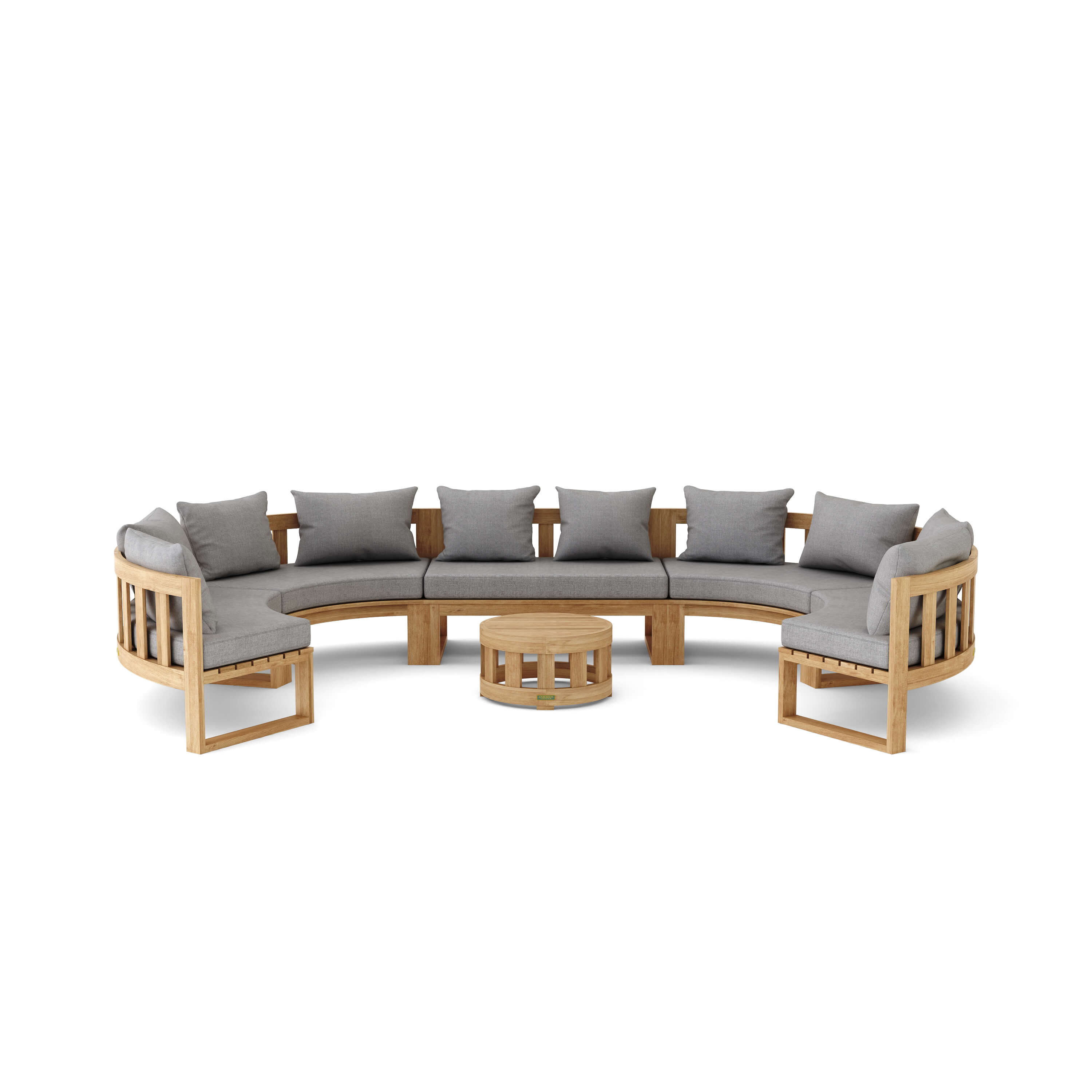SET-812  CIRCULAR MODULAR DEEP SEATING