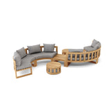 SET-813  CIRCULAR MODULAR DEEP SEATING