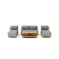SET-902  6-PC GRANADA DEEP SEATING