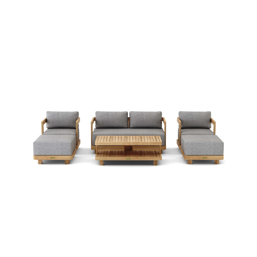 SET-902  6-PC GRANADA DEEP SEATING