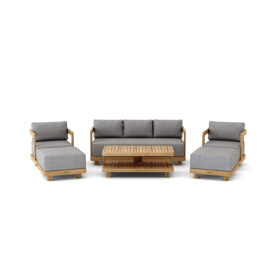 SET-903  6-PC GRANADA DEEP SEATING