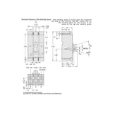 LAP36400MB  Circuit Breaker, LA, 400A, 3Pole, 600VAC, 22kA, 250VDC, 10kA, lugs, thermal magnetic, short handle