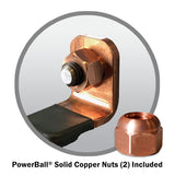 4/0 Cable with 90° Lugs