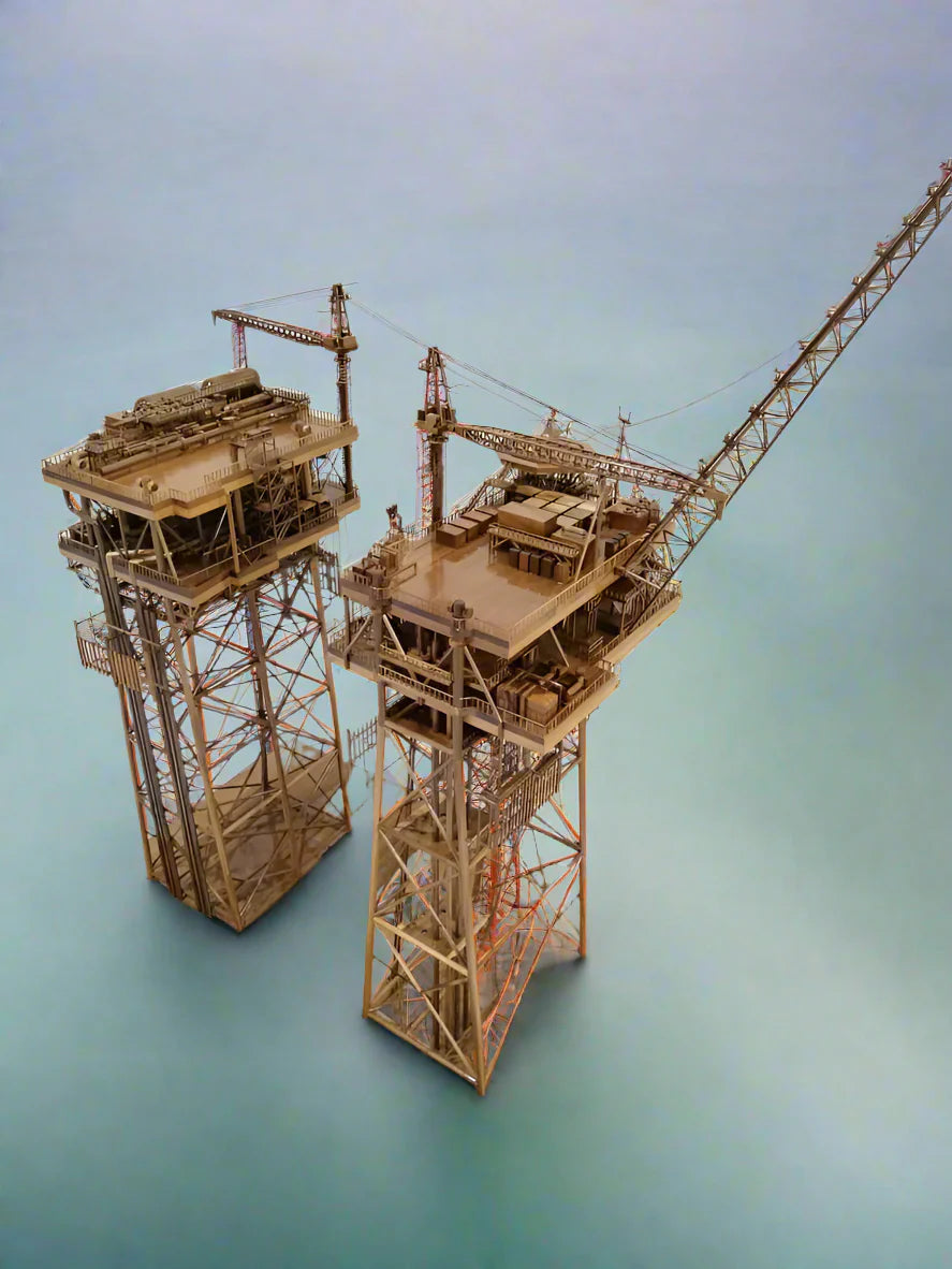 Miniatures of Oil Rigs