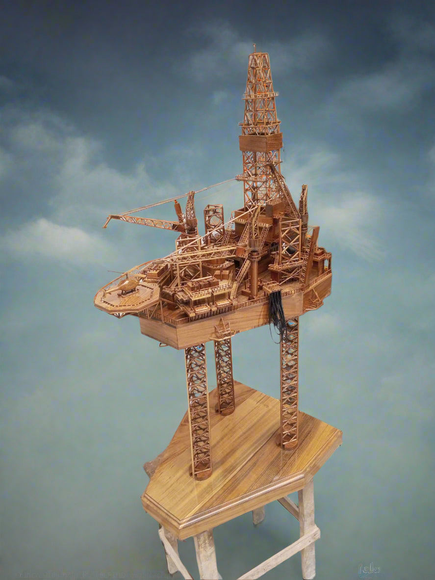Miniatures of Oil Rigs