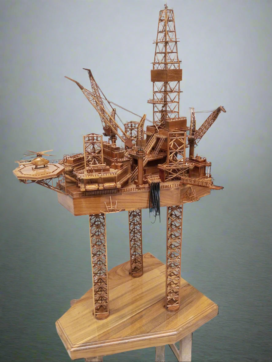 Miniatures of Oil Rigs