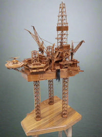 Miniatures of Oil Rigs