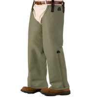 KNEEDOWNCHAP  TurtleSkin® SnakeArmor Below-the-Knee Protection Snake Chaps (Khaki)