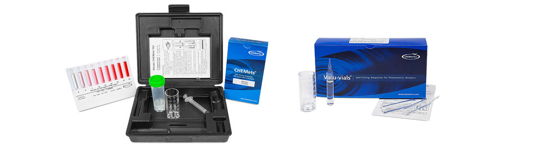 K-6909A  Nitrate Test Kit — CHEMets Visual Kit