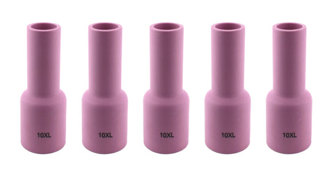 Profax 53N88XL Extra Long Large Diameter Gas Lens Alumina Cup - size 10, pack of 10  ea