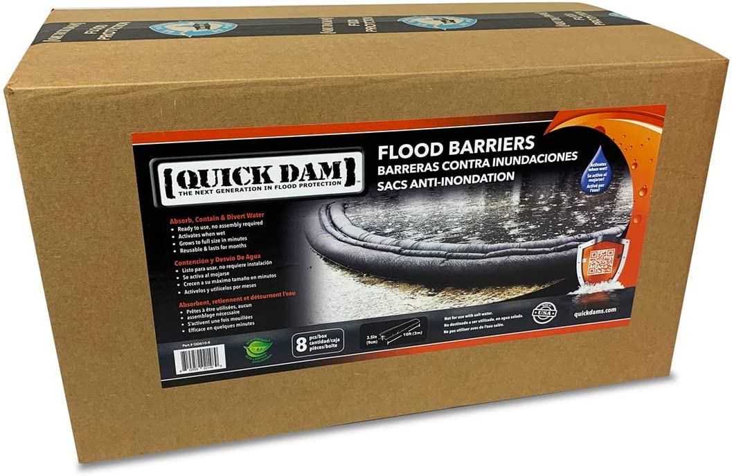 Quick Dam Flood Barrier 10 ft long