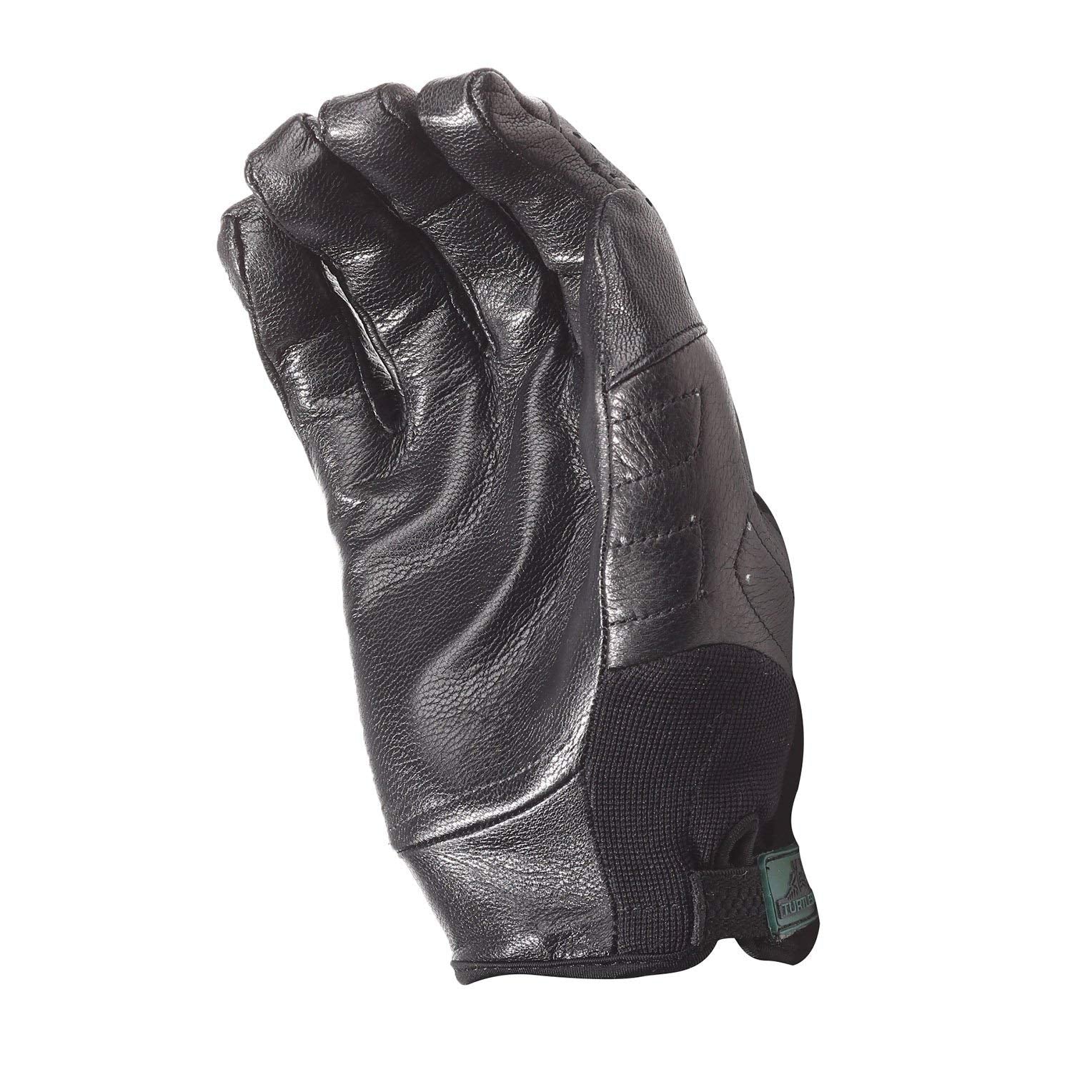 TUS-010  TurtleSkin Delta Gloves - Cut Resistant Leather Gloves - Needle Resistant Leather Police Gloves