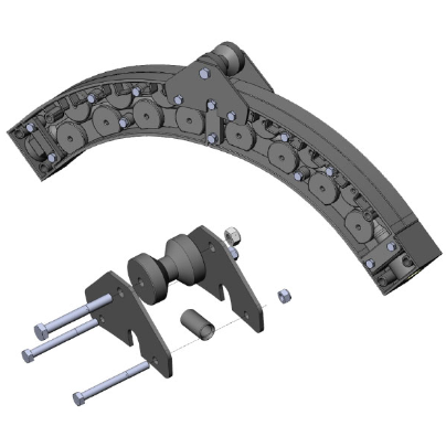WGM-1-BRKT 45° Guide Module Hanging Bracket Kit