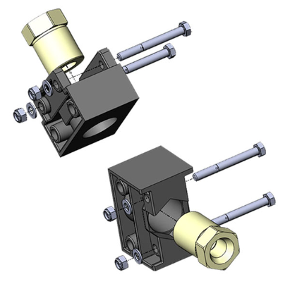 WGM-LW-ECK-50 Guide Module XL End Cap Kit