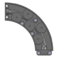 WGM-M-1  90° Mini Guide Module for Solid Wire