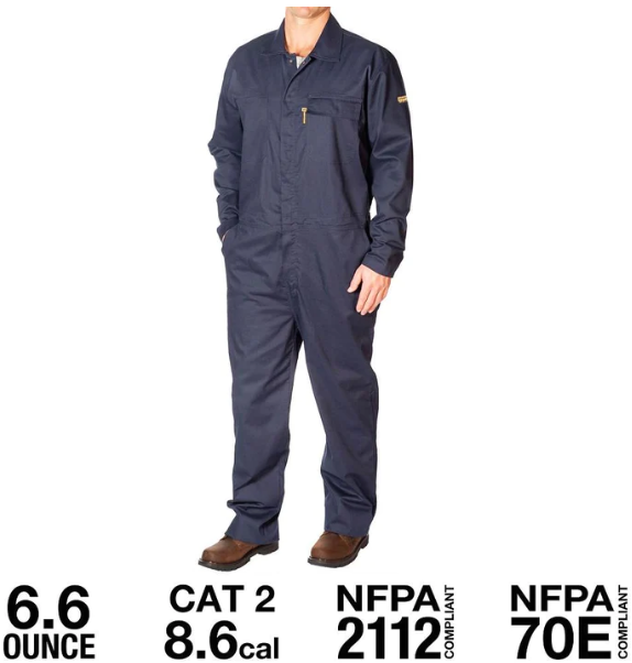 FLAME RESISTANT FEATHERWEIGHT COVERALL