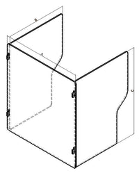 Exquip Portable Desk Shield