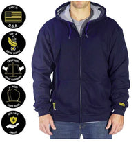 Flame Resistant Zip-Up Hoodie Sweatshirt